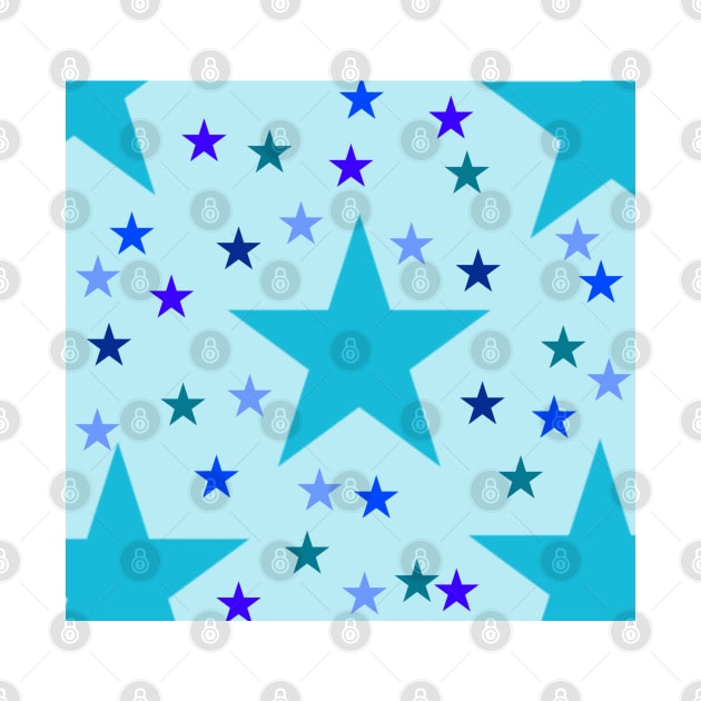 COLORFUL STARS PATTERN BACKGROUND DESIGN by Artistic_st