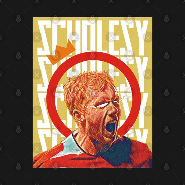 PAUL SCHOLES, THE GINGER PRINCE by MUVE