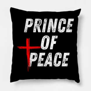 Christian Quote Prince of Peace Pillow