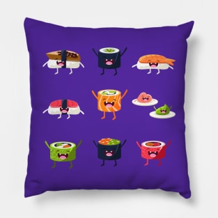 Scary Sushi Pillow