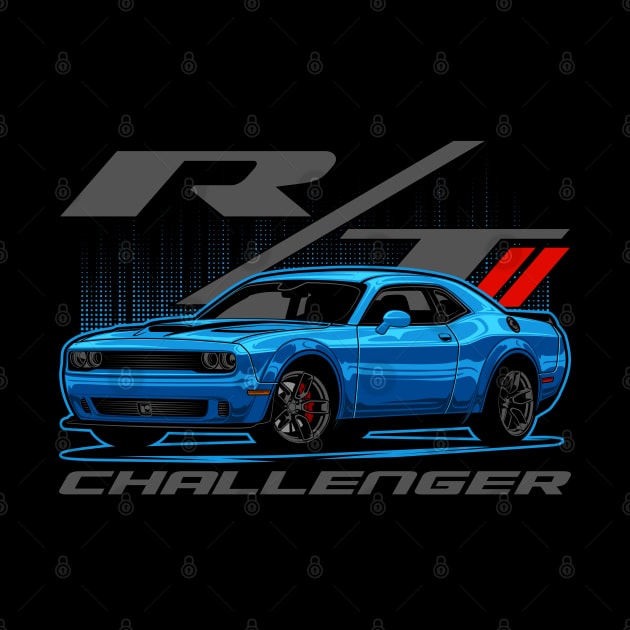 Blue Challenger R/T by idrdesign