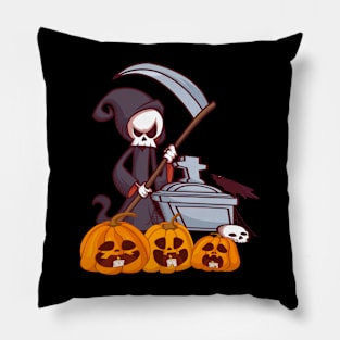 Pumpkin Halloween Witch Party Costume Gift Pillow