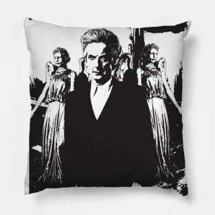 Doctor Who: 12th Doctor And Weeping Angels Pillow