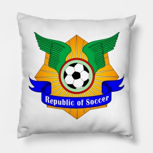 Republic of Soccer Pillow