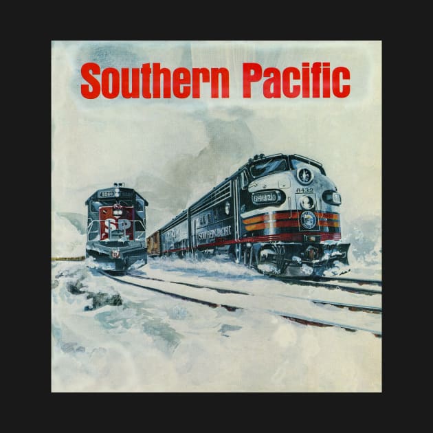 Southern Pacific Retro Locomotives by Bonita Vista Photography
