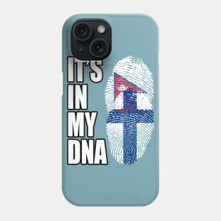 Finnish And Nepalese Mix DNA Flag Heritage Phone Case