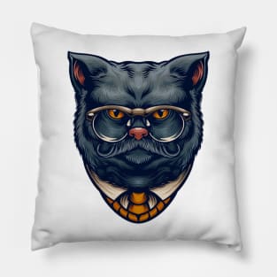 cat boss Pillow