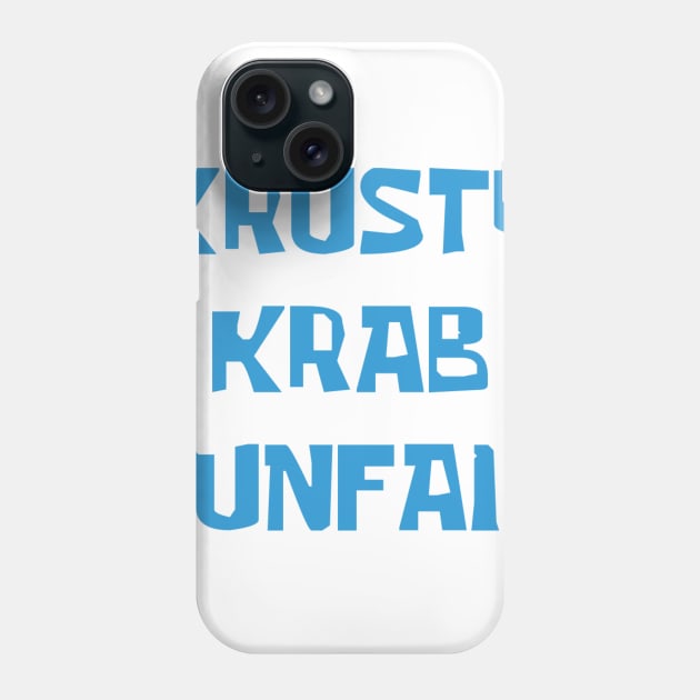 Krusty Krab Funfair! Phone Case by The_RealPapaJohn