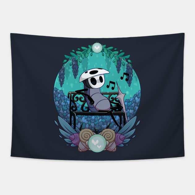 Hollow Knight Quirrell Tapestry by ZAIABLOOM