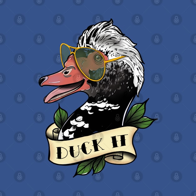 Duck it! by Jurassic Ink