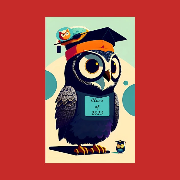 Class of 2023 - Wise Owl Too by ArtBeatsGallery