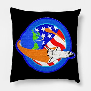 Black Panther Art - NASA Space Badge 100 Pillow