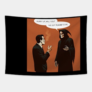 Grim Reaper places to be Tapestry