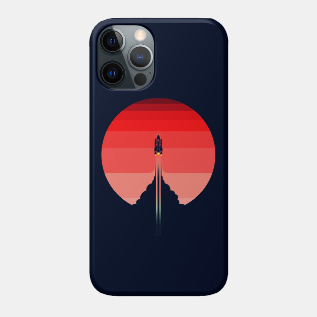 Landing in Mars - Voyager - Phone Case