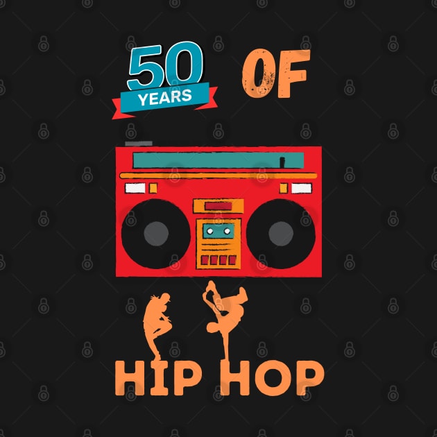 Hip Hop 50 years by Syntax Wear