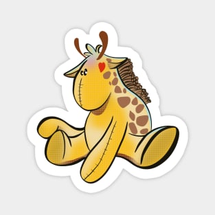Giraffe cartoon Magnet
