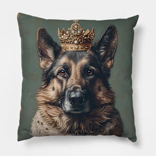 German Shepherd The King Pillow