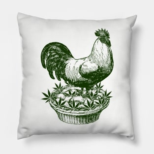 Chicken Pot Pie | Marijuana Cannabis Funny Pi Weed 420 Pillow