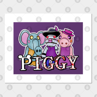 Piggy Roblox Posters And Art Prints Teepublic