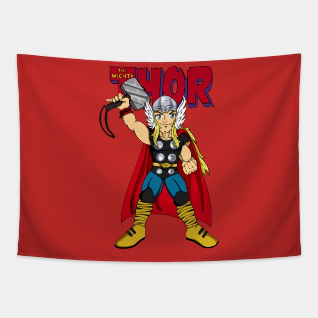 Thor! Tapestry by MauryAraya316