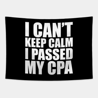 CPA Passer - I can't keep calm I passed my CPA Tapestry