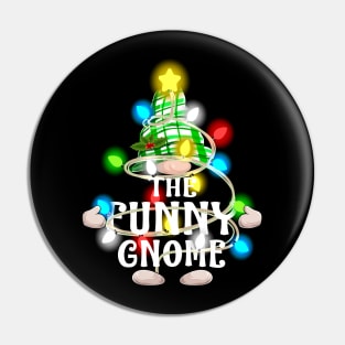 The Funny Gnome Christmas Matching Family Shirt Pin