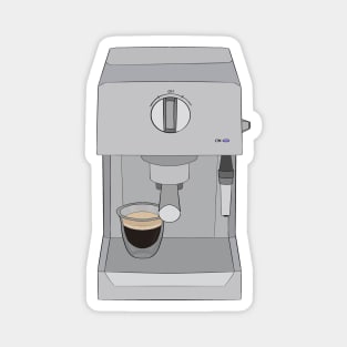 Espresso, Latte and Cappuccino Maker Magnet