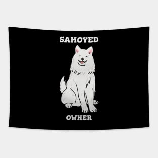 Samoyed Owner Tapestry