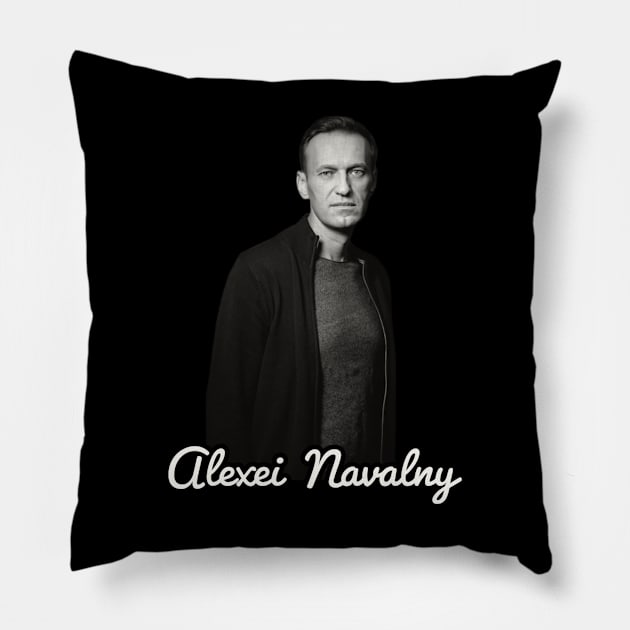 Alexei Navalny / 1976 Pillow by Nakscil