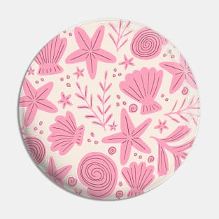 Treasures from the beach - Pink Pin