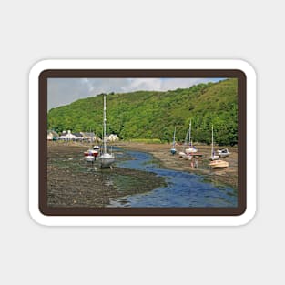 Low Tide at Solva Magnet