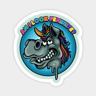 Weird Unicorn Magnet