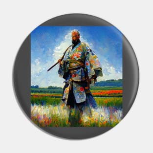 AI Monet Pin