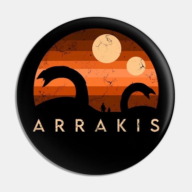 Arrakis v2 (Aged) Pin by VanHand