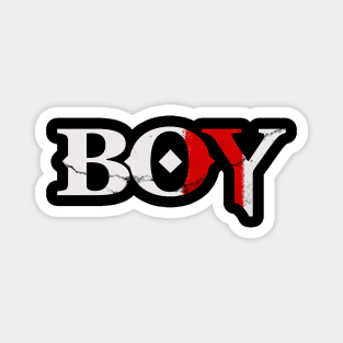 Boy God Of War Inspired Magnet