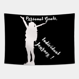 Personal Goals, Individual Journey Tapestry