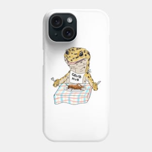 Leopard Gecko - Grub Hub Phone Case