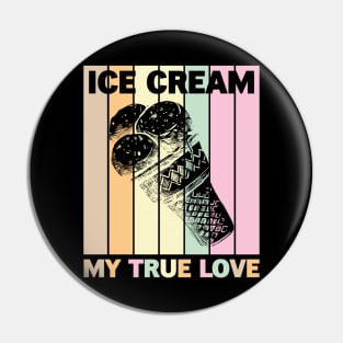 True Love Ice Cream Pin