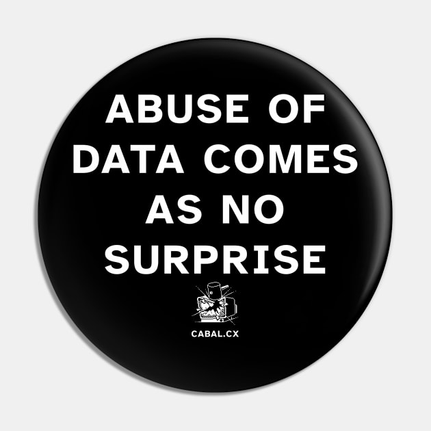 DATA ABUSE Pin by cabalcx