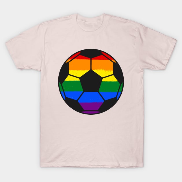 LGBTQ Equality Love LGBT Rainbow Flag Gay Pride Men's Football