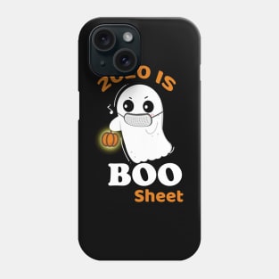 2020 Is Boo Sheet Funny Pumpkin Ghost Halloween Phone Case