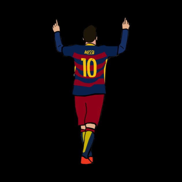 Lionel Messi FC Barcelona by IveyEricssonArt