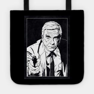 FRANK DREBIN - The Naked Gun (Black and White) Tote