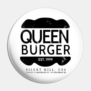 Queen Burger - black Pin