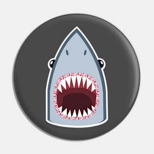 Shark in Help Pin