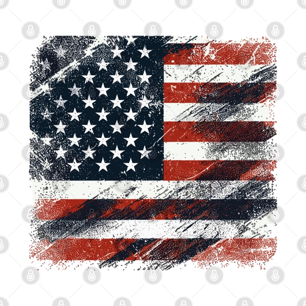 Usa flag by Vehicles-Art