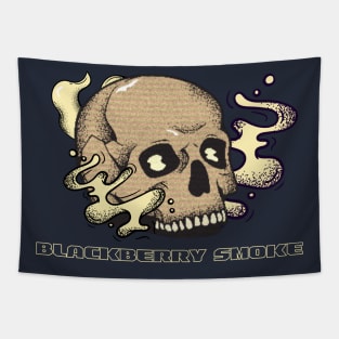 Blackberry smoke skull Tapestry