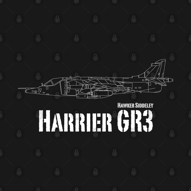 Hawker Harrier GR3 by BearCaveDesigns