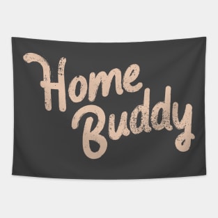 Homebody Vintage Typography Tapestry