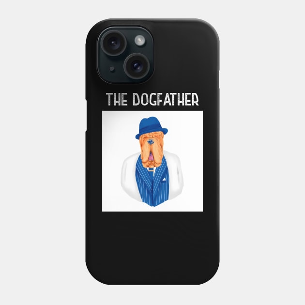 The Dogfather Neapolitan Mastiff Phone Case by Joyce Mayer